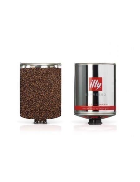Cafenet - ILLY - café en grains Espresso Classique – Bidon de 1.5 kg